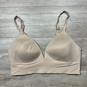 LOVE by GAP Cream Wireless Bralette with Adjustable Straps